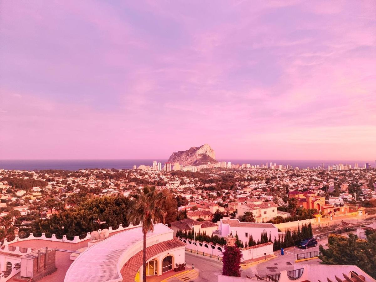 Apartamento The View: Sea, Mountain, Terrace, Swimming Pool Calpe Exterior foto